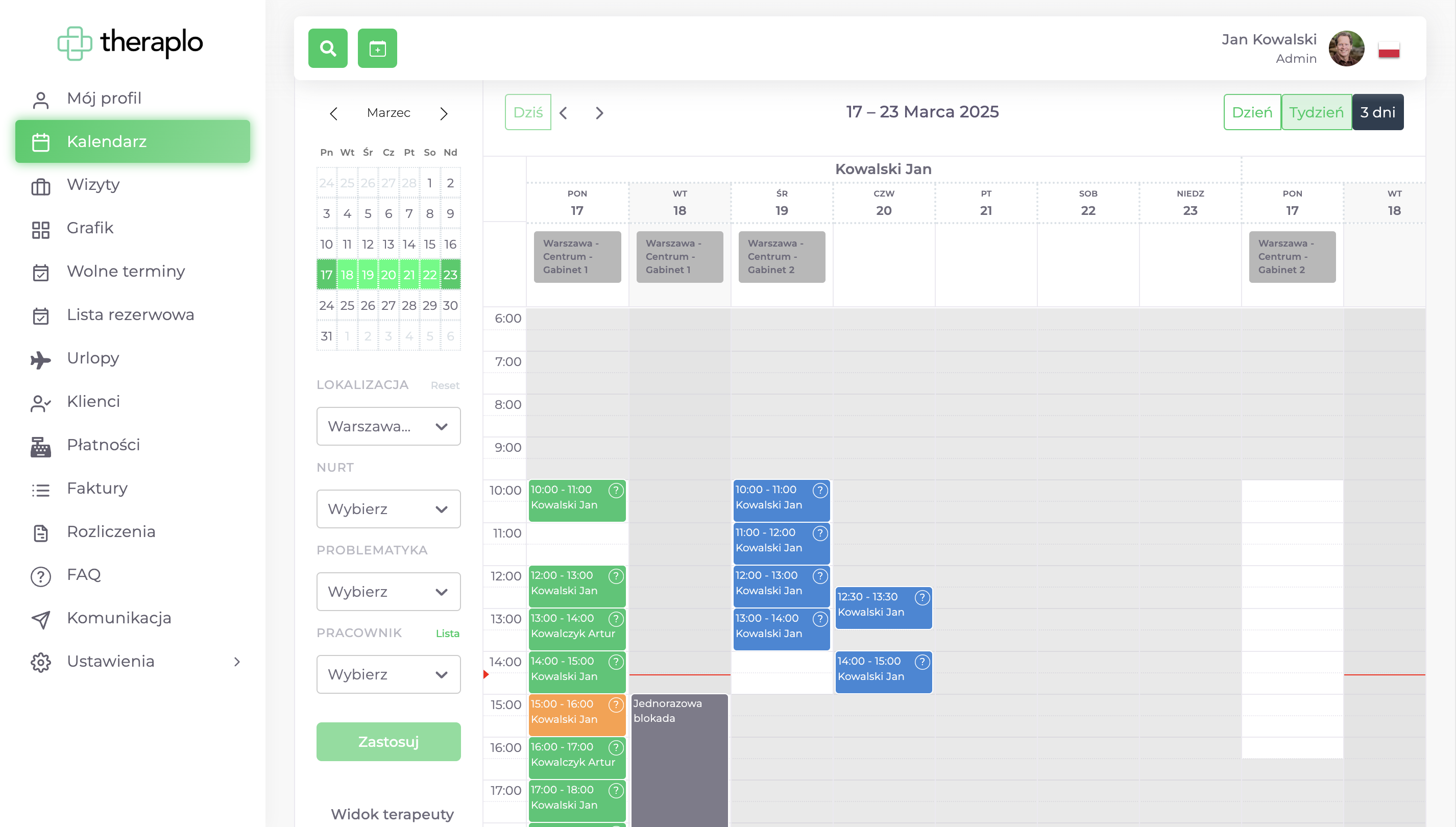 program do rejestracji pacjentów online, oprogramowanie medyczne, program do rejestracji pacjentów w przychodni, theraplo