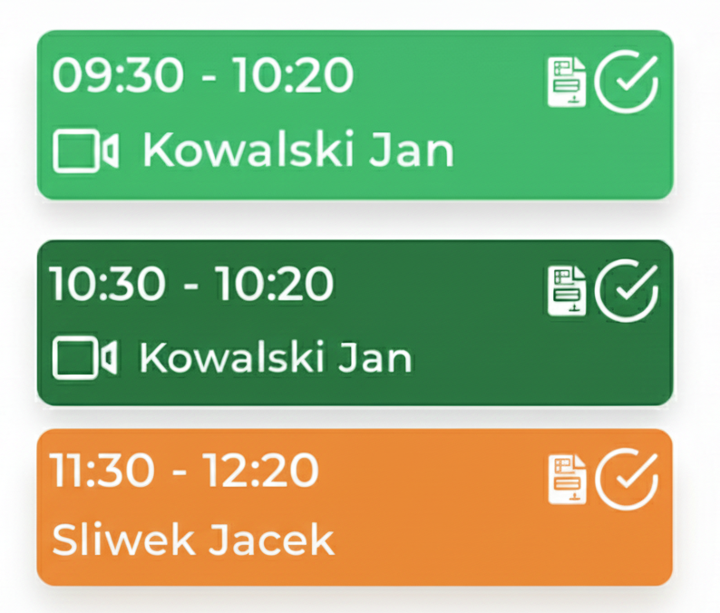 Praca administracyjna - detail